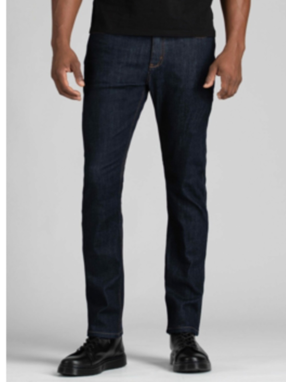 DU/ER Men's Straight Jeans in Dark Blue Denim Size 40 x 30